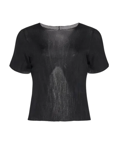 The Row Short-sleeved T-shirt In Black