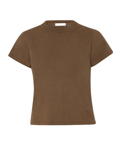 The Row Short-sleeved T-shirt In Oak Oak