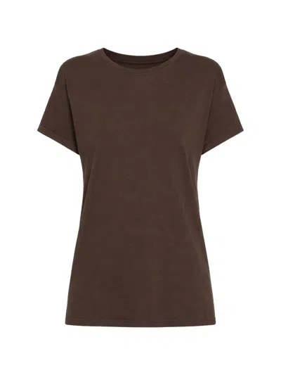 The Row Short-sleeved T-shirt In Brown