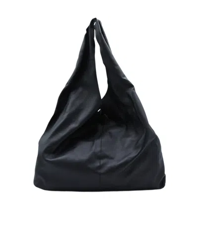 The Row Shoulder Bag With Handle In Black