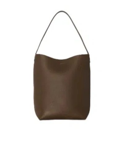 The Row Shoulder Bag With Handle In Green
