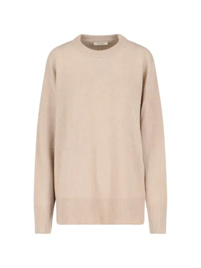 The Row Sibem Crew-neck Sweater In Neutral