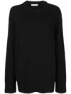 The Row Sibem Wool And Cashmere Jumper In Schwarz