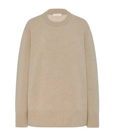The Row Sibem Wool And Cashmere Blend Sweater In Nude