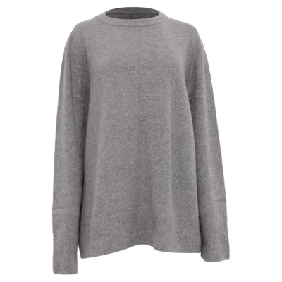 The Row Sibem Wool & Cashmere Knit Sweater In Gray