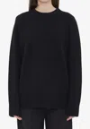 The Row Sibem Wool-blend Sweater In Black