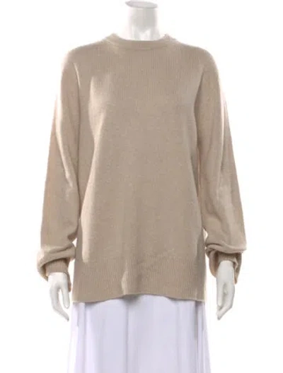 Pre-owned The Row Sibem Wool Sweater In Neutrals