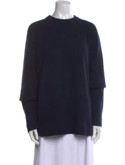 Pre-owned The Row Sibern Wool Sweater In Blue