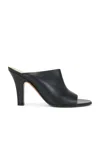 The Row Signum 90 Leather Mules In Black