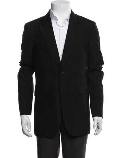 Pre-owned The Row Silk Blazer In Black