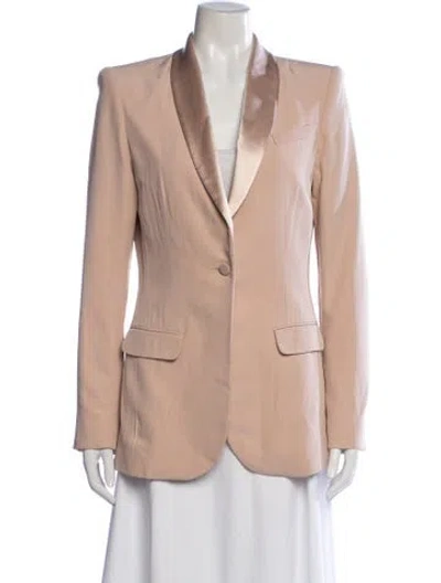 Pre-owned The Row Silk Blazer In Pink