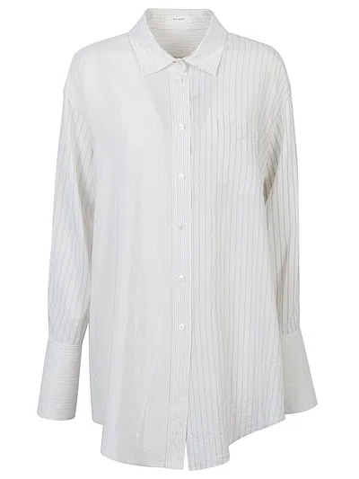 The Row Silk Blend Shirt In White