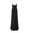 The Row Guinevere Silk-satin Gown In Black
