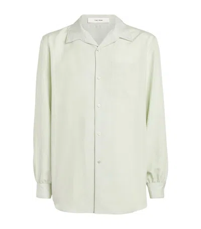 The Row Silk Kiton Shirt In White