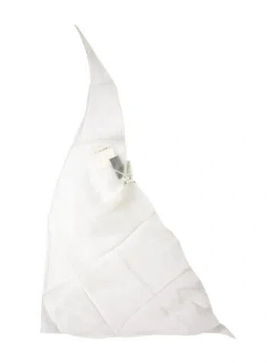 Pre-owned The Row Silk Shawl W/ Tags In White
