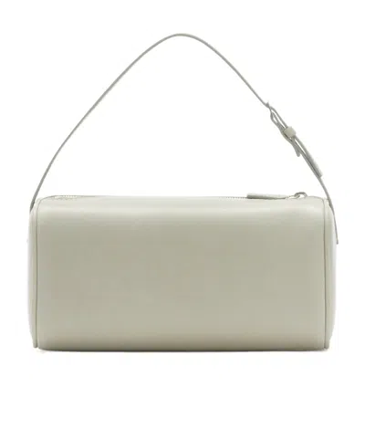 The Row Silver Mini Handbag In Grey