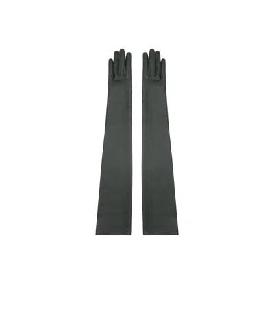 The Row Simon Gloves In Black