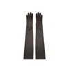 The Row Simon Gloves In Black