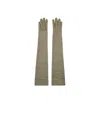 The Row Simon Gloves In Gray