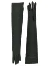 The Row 'simon' Gloves In Green