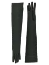 The Row 'simon' Gloves In Green