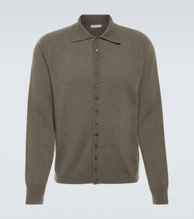The Row Sinclair Cashmere Sweater In Grey