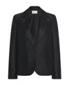 The Row Single-breasted Wool Blazer In Black