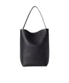 The Row Single-handle Backpack In Midnight Black