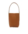 The Row Single Handle Shoulder Bag In Brown