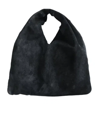 THE ROW SMALL BINDLE SUEDE SLOUCHY SHOULDER BAG