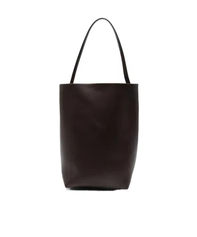 The Row Single Handle Tote Bag In Black