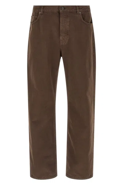 The Row Siouxie Five-pocket Jeans In Brown