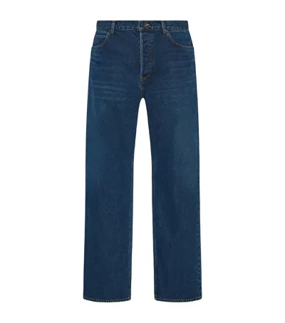 The Row Siouxie Straight Jeans In Blue