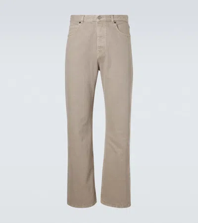 The Row Siouxie Wide-leg Jeans In Gray