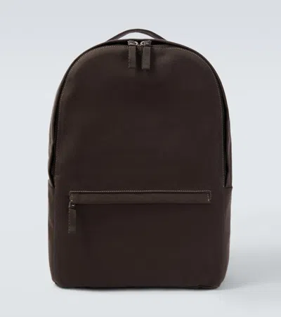 The Row Sisal Cotton Canvas Backpack