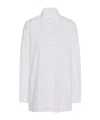 The Row Cotton Sisilia Shirt In White