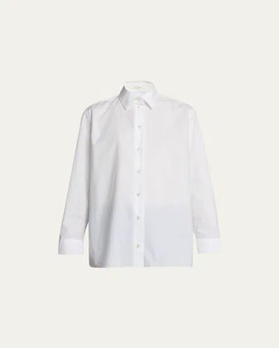 THE ROW SISILIA MENSWEAR POPLIN SHIRT