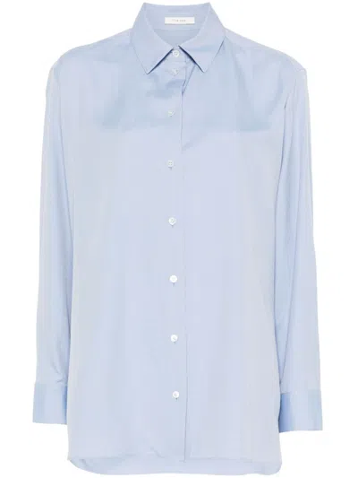 The Row Sisilia Shirt In Blue