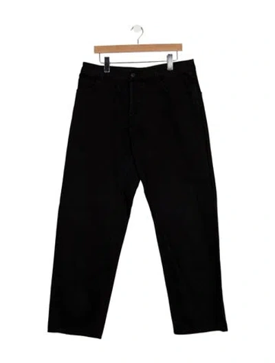 Pre-owned The Row Skinny Jeans In Black