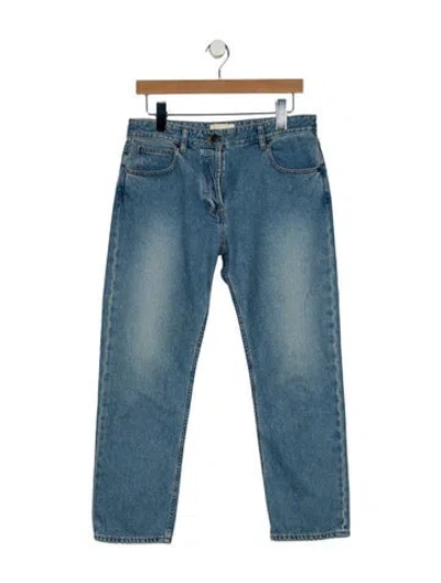 Pre-owned The Row Skinny Jeans In Blue