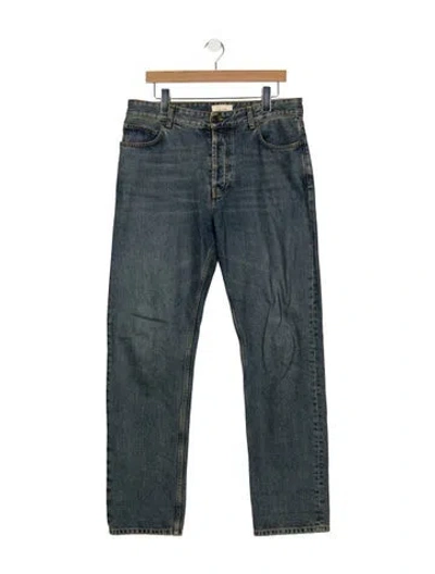 Pre-owned The Row Skinny Jeans In Blue