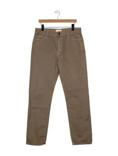 Pre-owned The Row Skinny Jeans In Brown
