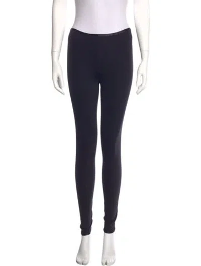 Pre-owned The Row Skinny Leg Pants In Black