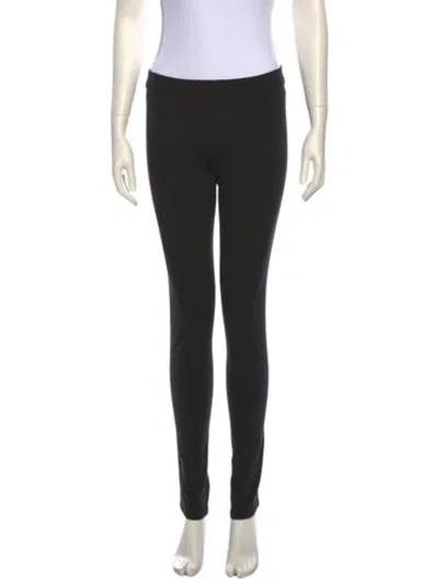 Pre-owned The Row Skinny Leg Pants In Black