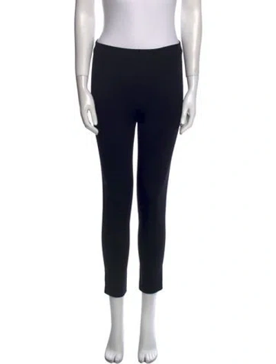 Pre-owned The Row Skinny Leg Pants In Black