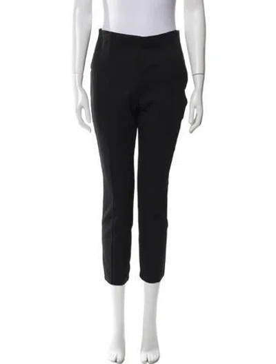 Pre-owned The Row Skinny Leg Pants In Black