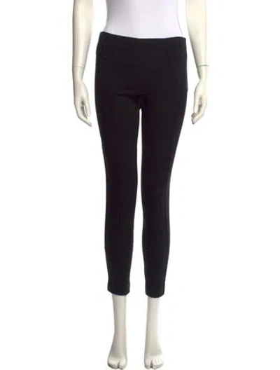 Pre-owned The Row Skinny Leg Pants In Black
