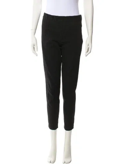 Pre-owned The Row Skinny Leg Pants In Black