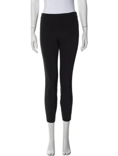 Pre-owned The Row Skinny Leg Pants In Black