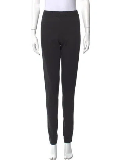 Pre-owned The Row Skinny Leg Pants In Black